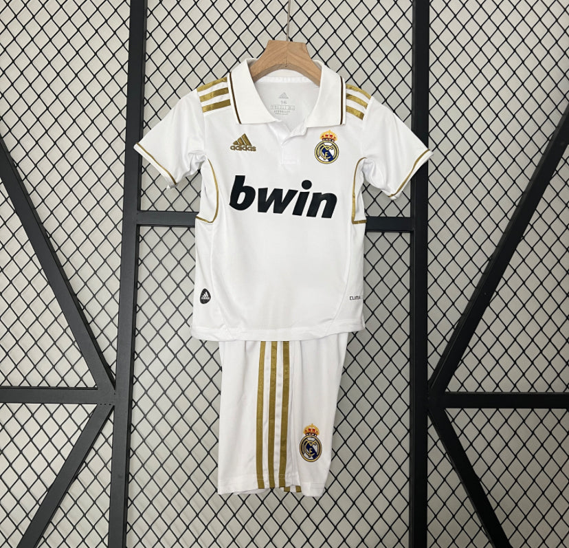 REAL MADRID HOME KIDS RETRO 11/12