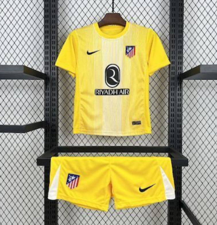 ATLÉTICO DE MADRID HOME PORTIERE ÑIÑOS 25/26