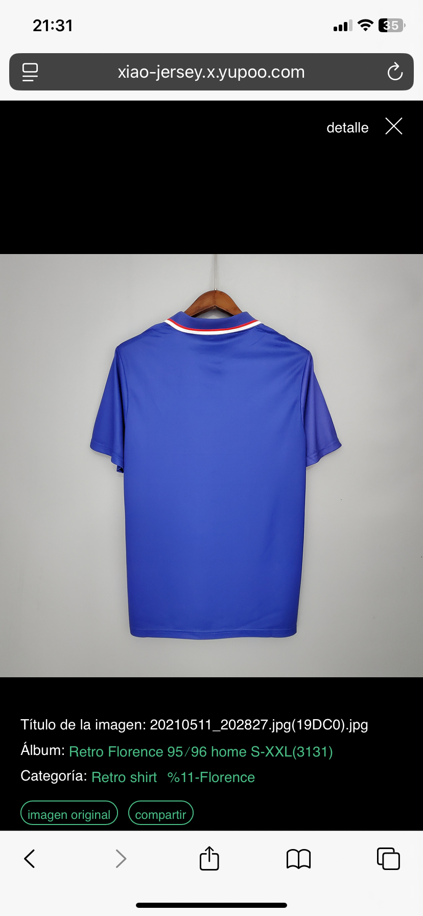 FIORENTINA HOME 95/96