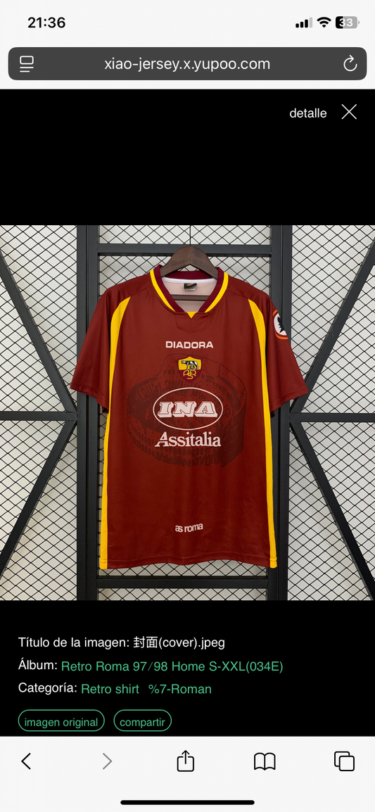 ROMA HOME 97/98