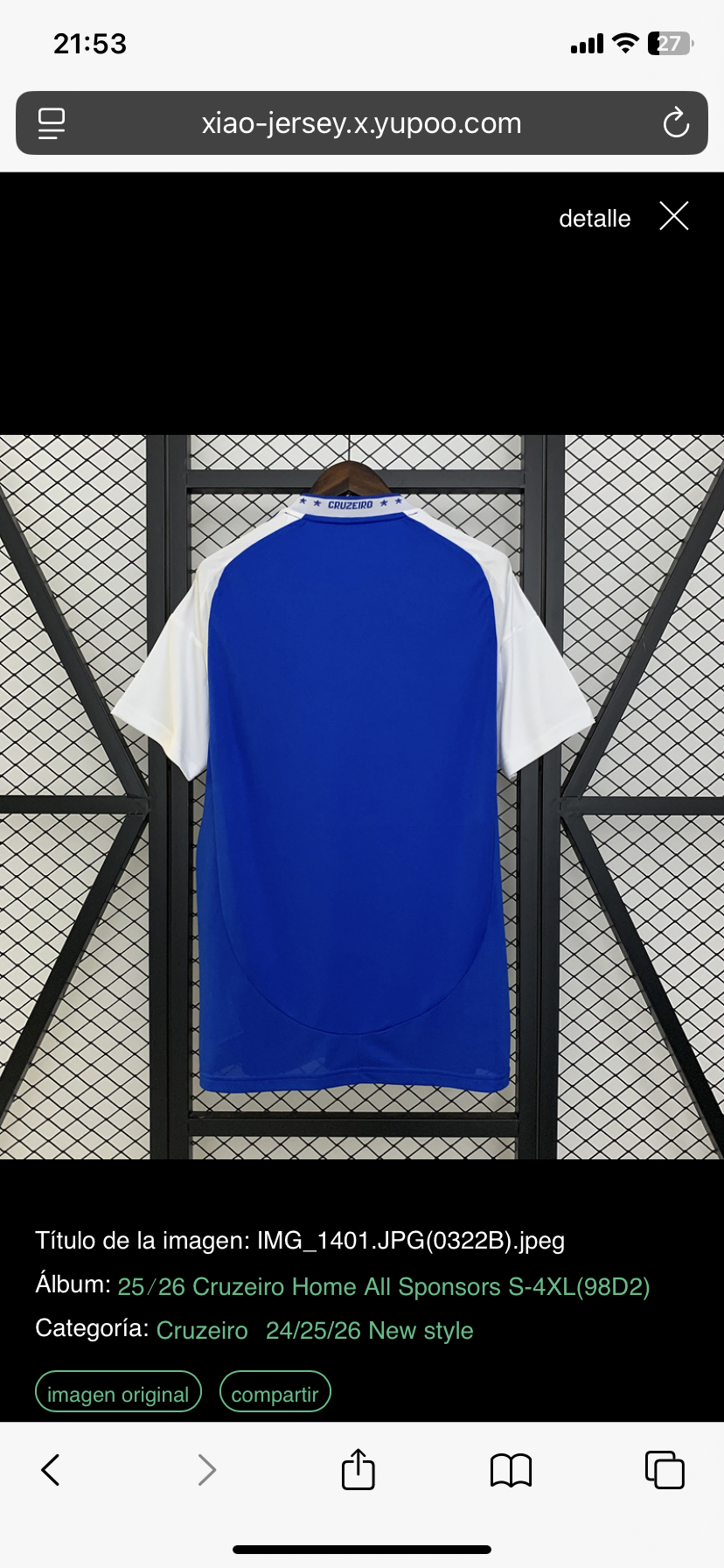 CRUZEIRO HOME 25/26
