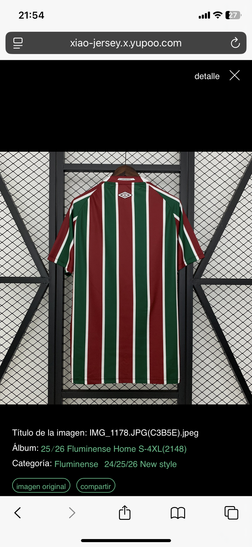 FLUMINENSE HOME 25/26