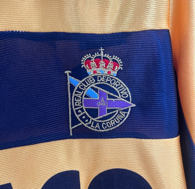 DEPORTIVO LA CORUÑA THIRD AMARILLA 99/00