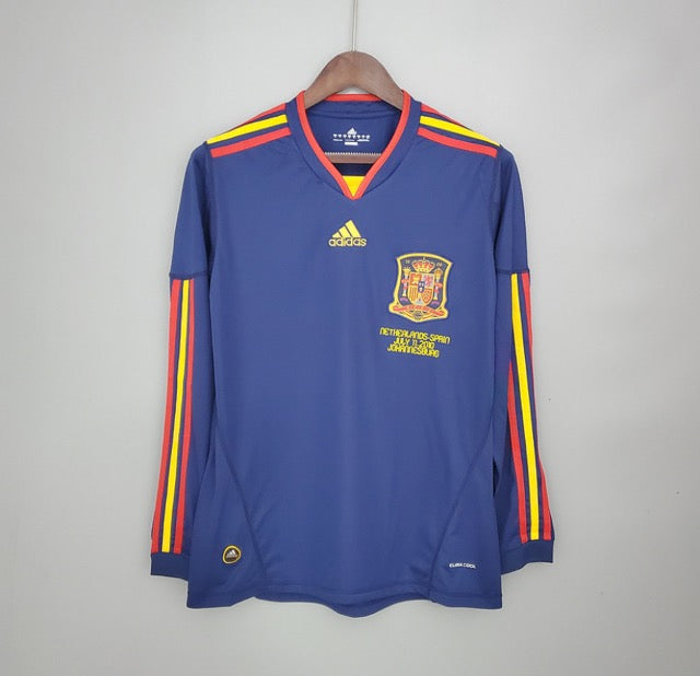 SPAGNA AWAY MANICA LUNGA 09/10