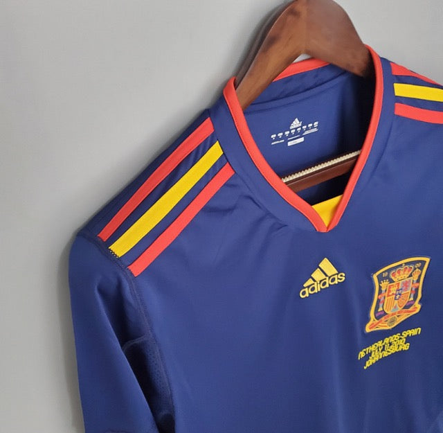 SPAGNA AWAY MANICA LUNGA 09/10