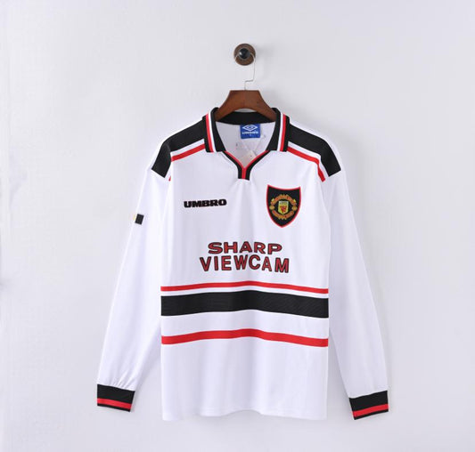 MANCHESTER UNITED HOME MANICA LUNGA 1999