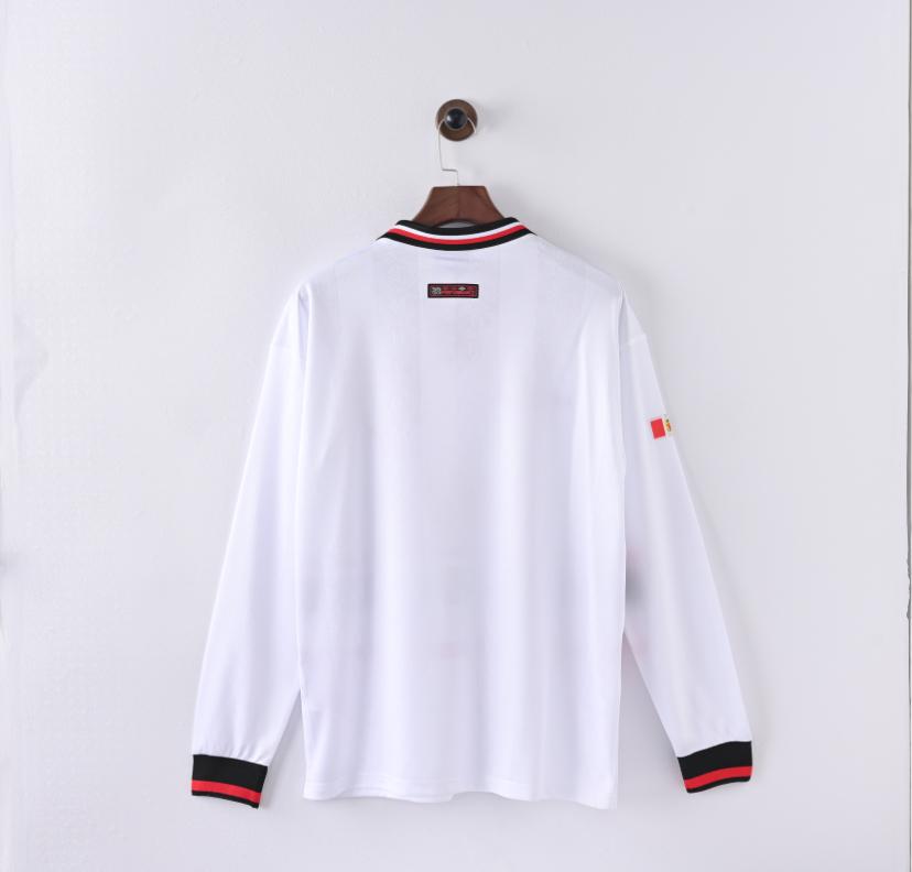 MANCHESTER UNITED HOME MANICA LUNGA 1999