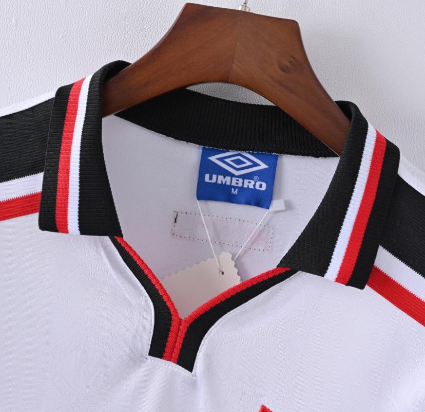 MANCHESTER UNITED HOME MANICA LUNGA 1999